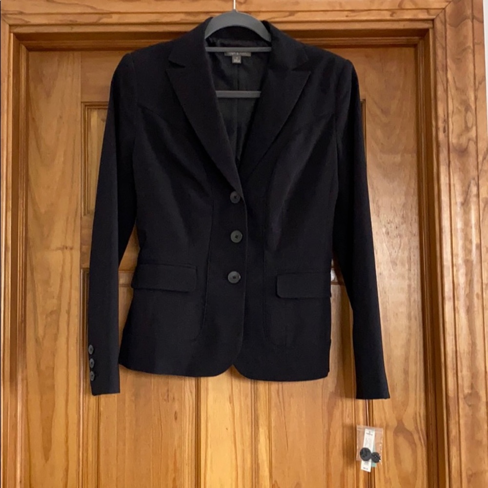 NWT Apt 9 Black Blazer Jacket 4